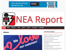 Tablet Screenshot of neareport.com